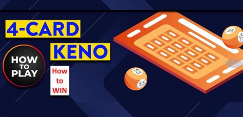 Tips and Strategies For Playing 4 Card Keno .
